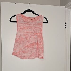Zella Pink and White Tank Top
